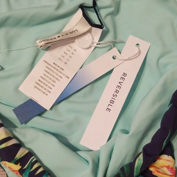 NWT Lucky Brand Reversible Hipster Bikini Bottom M - Picture 4 of 8